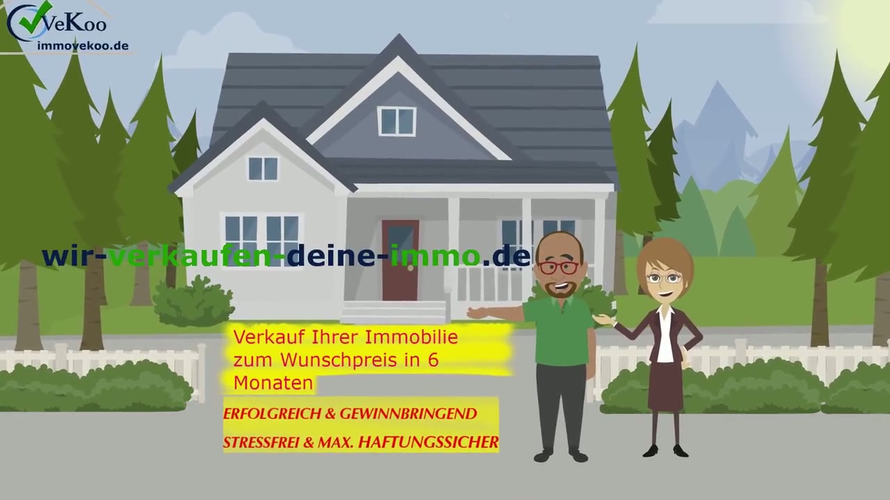 Erklärfilm: Verkauf Ihrer Immobilie zum Wunschpreis in maximal 6 Monaten